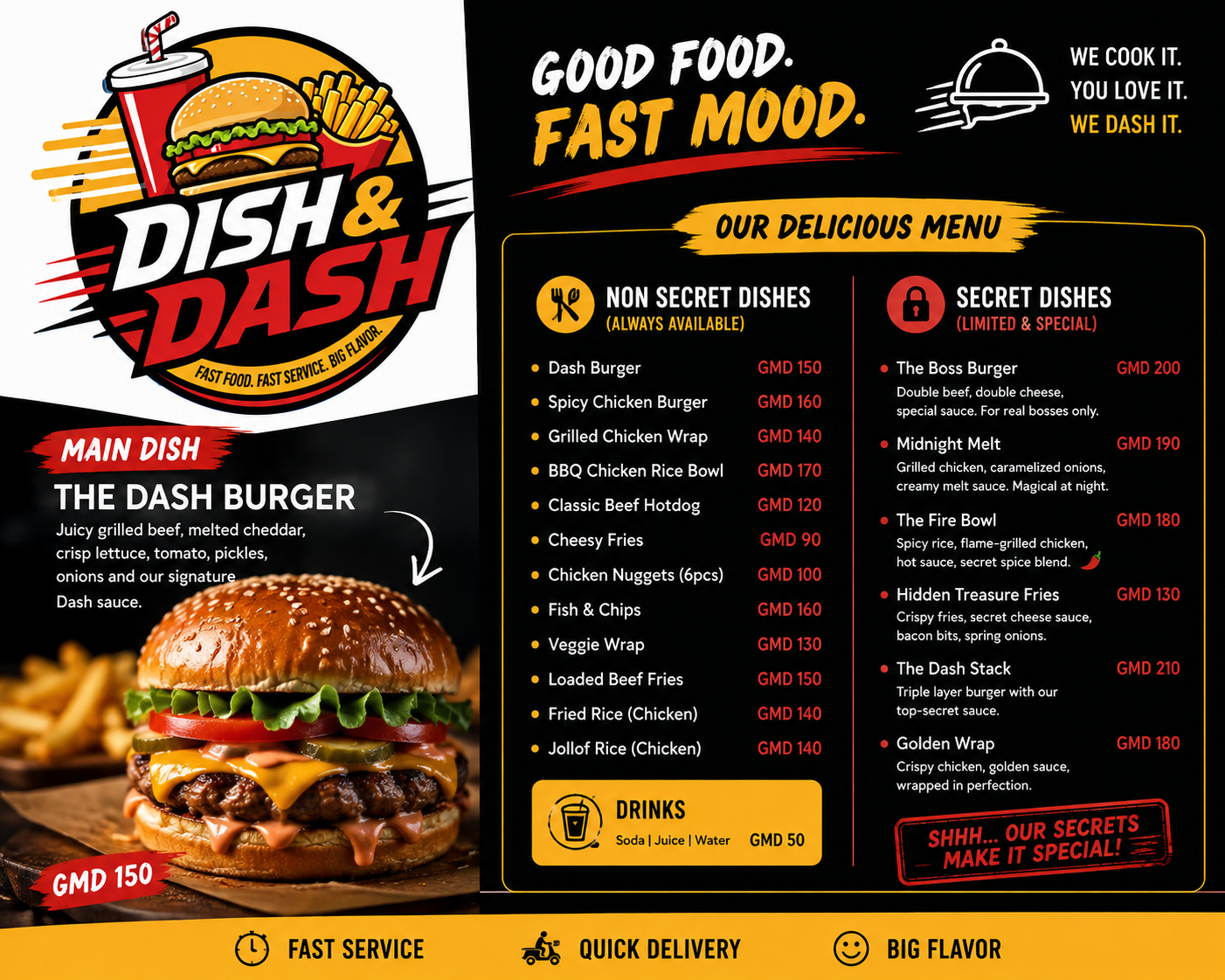 Our Menu